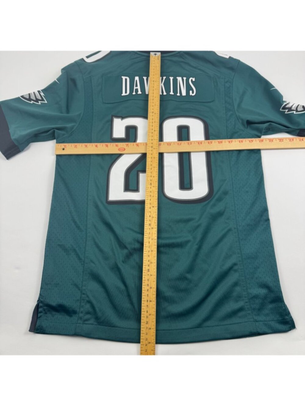 NIKE Philadelphia Eagles Brian Dawkins Jersey Small S Midnight Green NFL - Picture 13 of 13